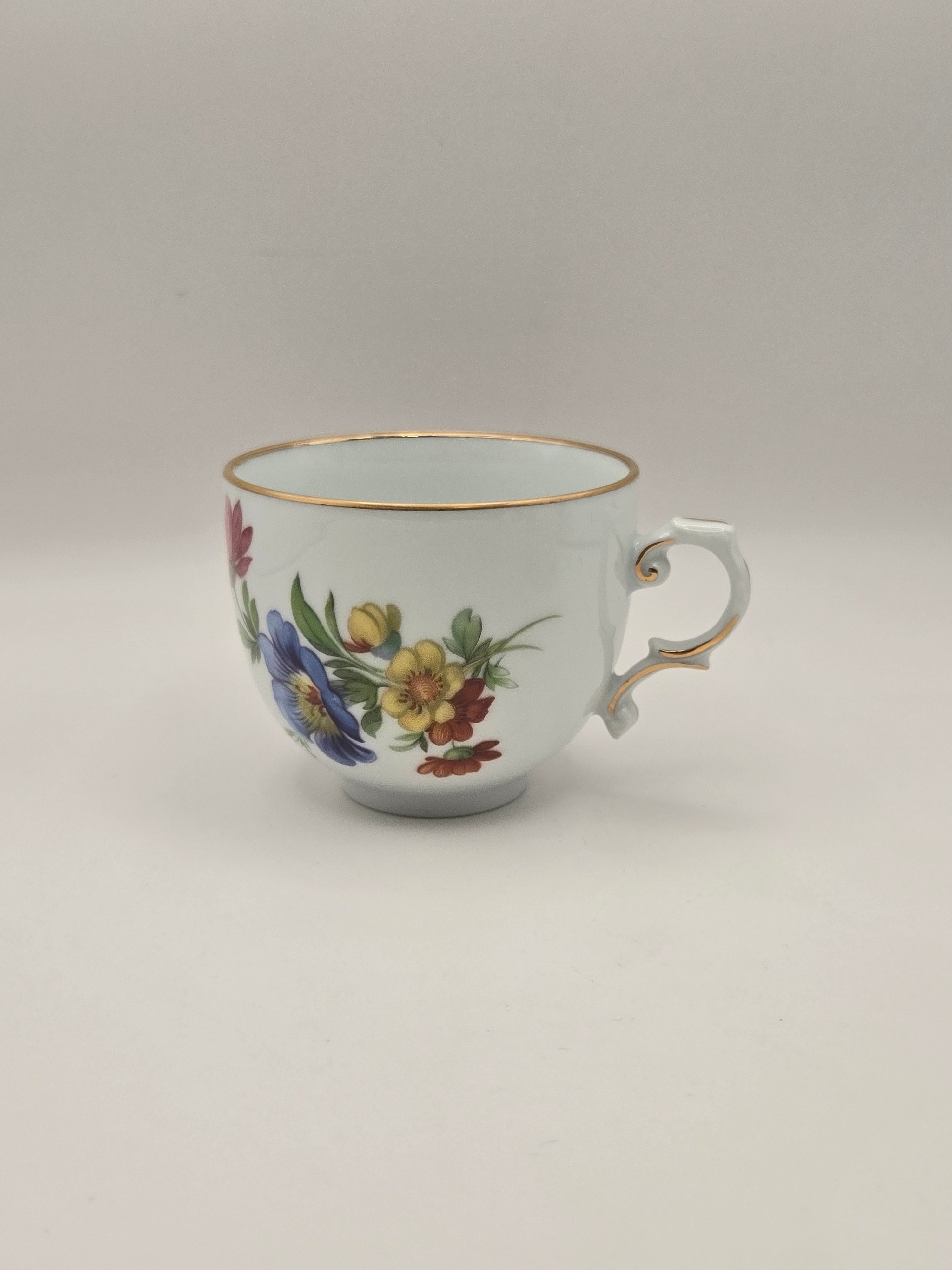 Fürstenberg Porzellan Kaffeeservice Blumendekor