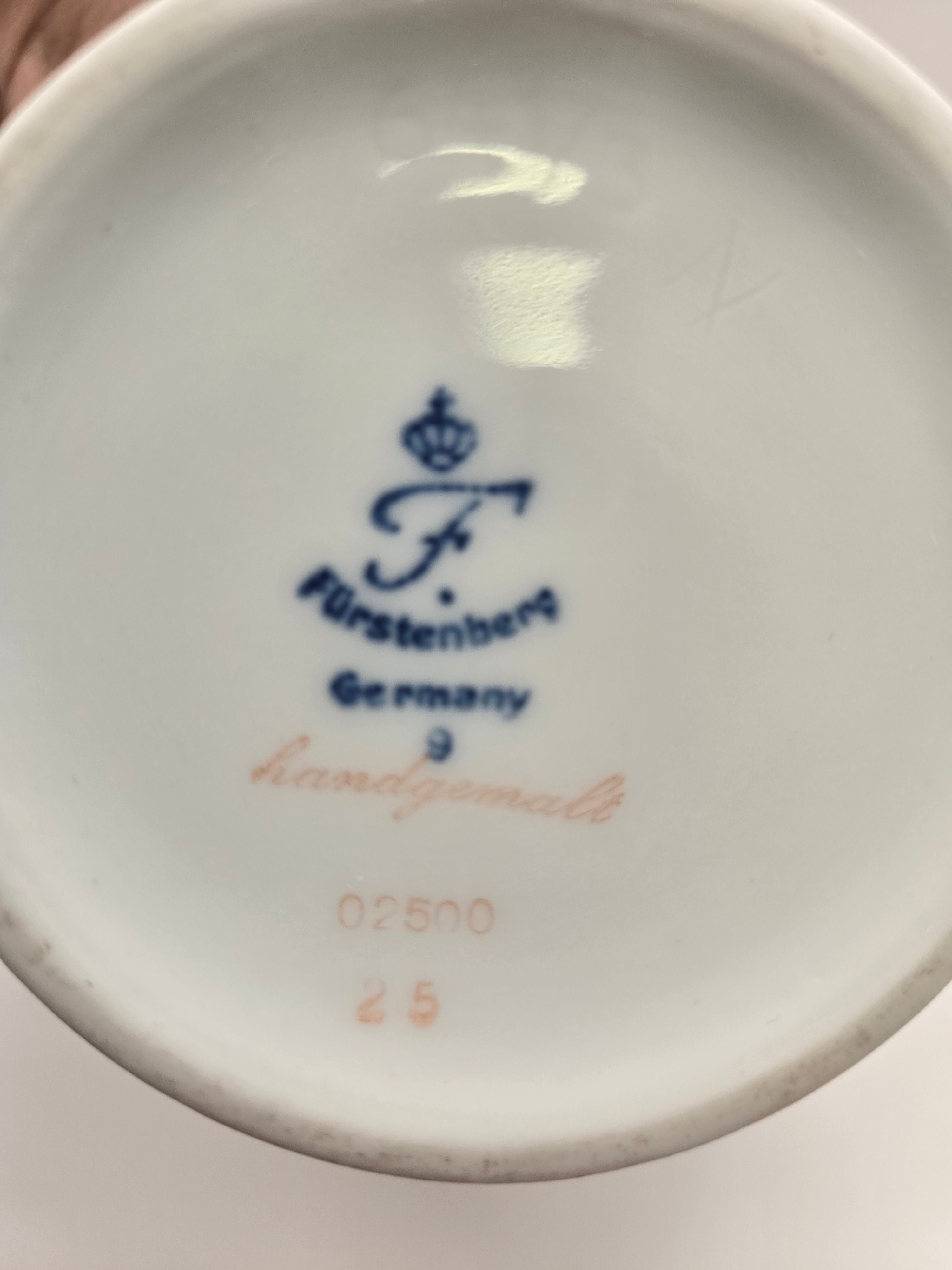 Fürstenberg Porzellan Kaffeeservice Blumendekor