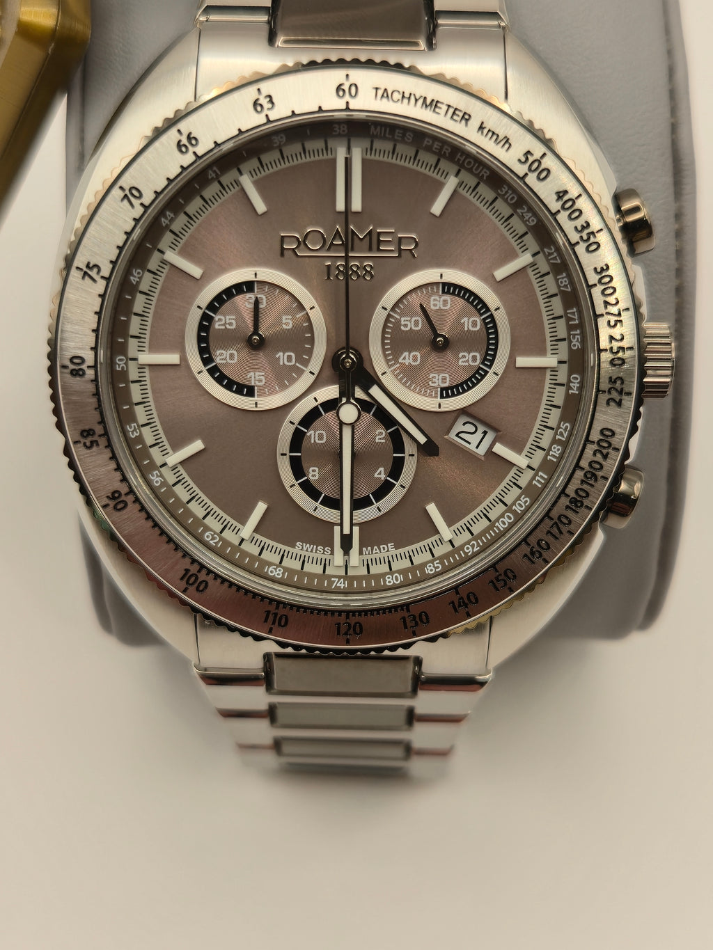 Roamer 1888 Chronograph – Swiss Made – Grau