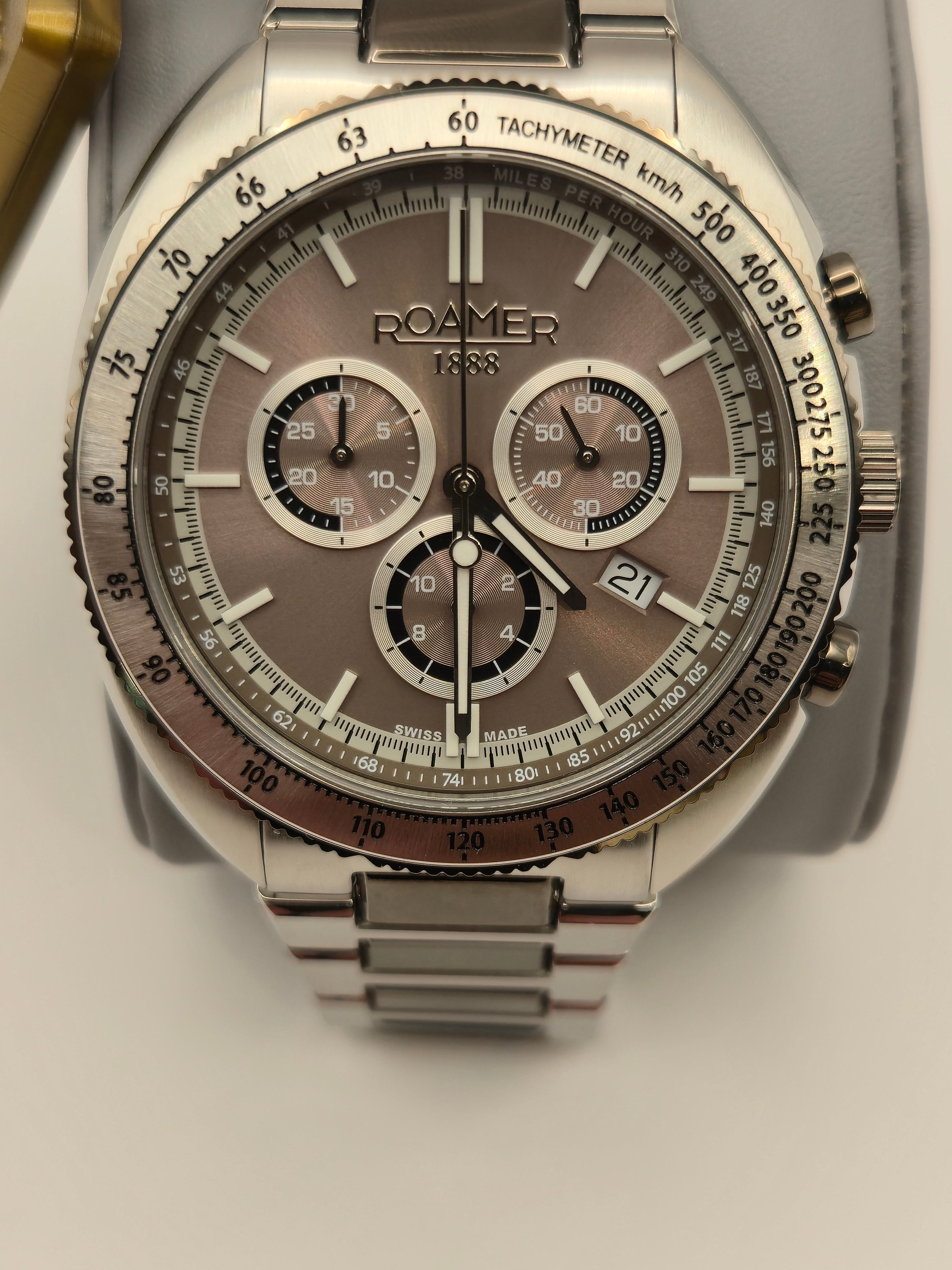 Roamer 1888 Chronograph – Swiss Made – Grau