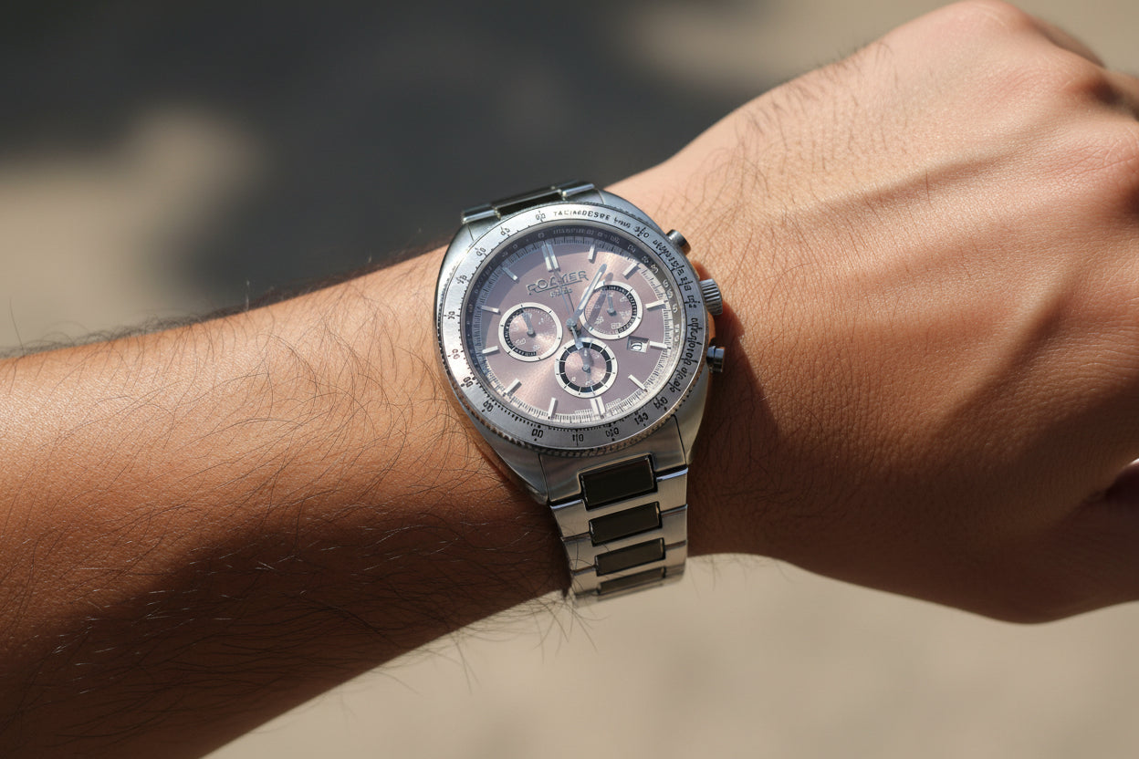 Roamer 1888 Chronograph – Swiss Made – Grau