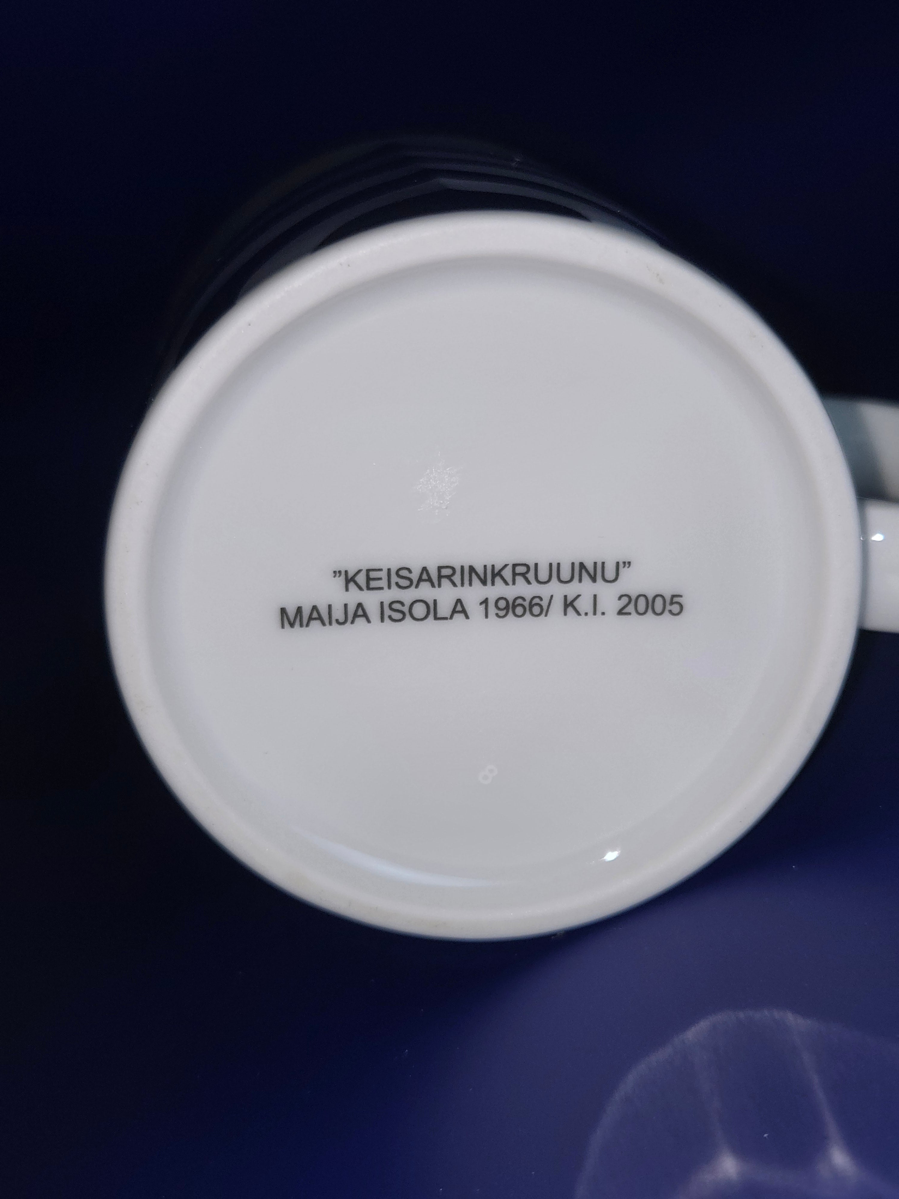 Marimekko "Keisarinkruunu" Becher Maija Isola 1966/2005