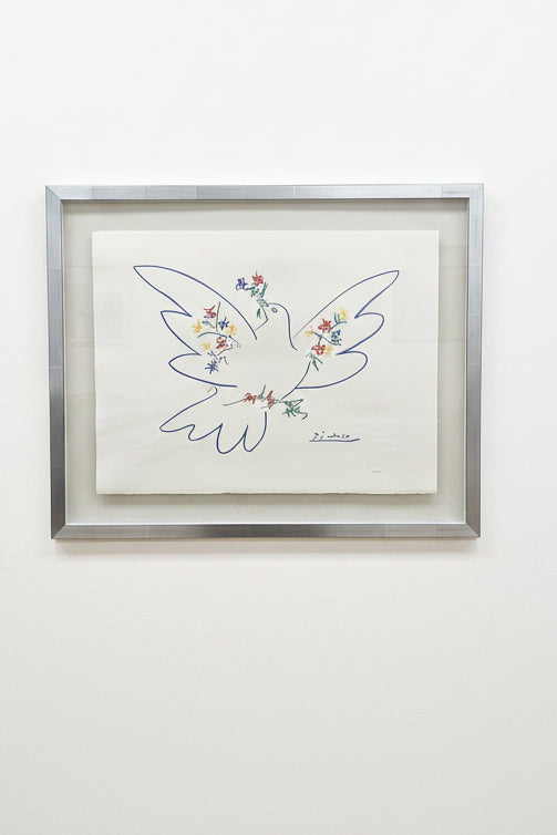Pablo Picasso — Colombe aux Fleurs | Nummerierte Lithographie 11/450 | Galerie Editions L'Art et la Paix