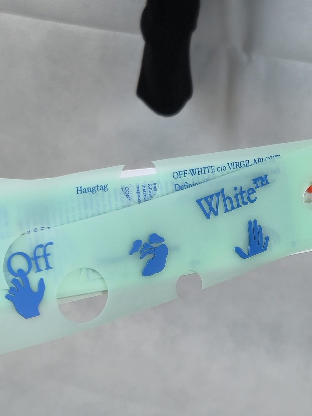 Off-White c/o Virgil Abloh Hoodie – NEU – Schwarz – Neongrün Print – Herrenkollektion – Original Hangtag