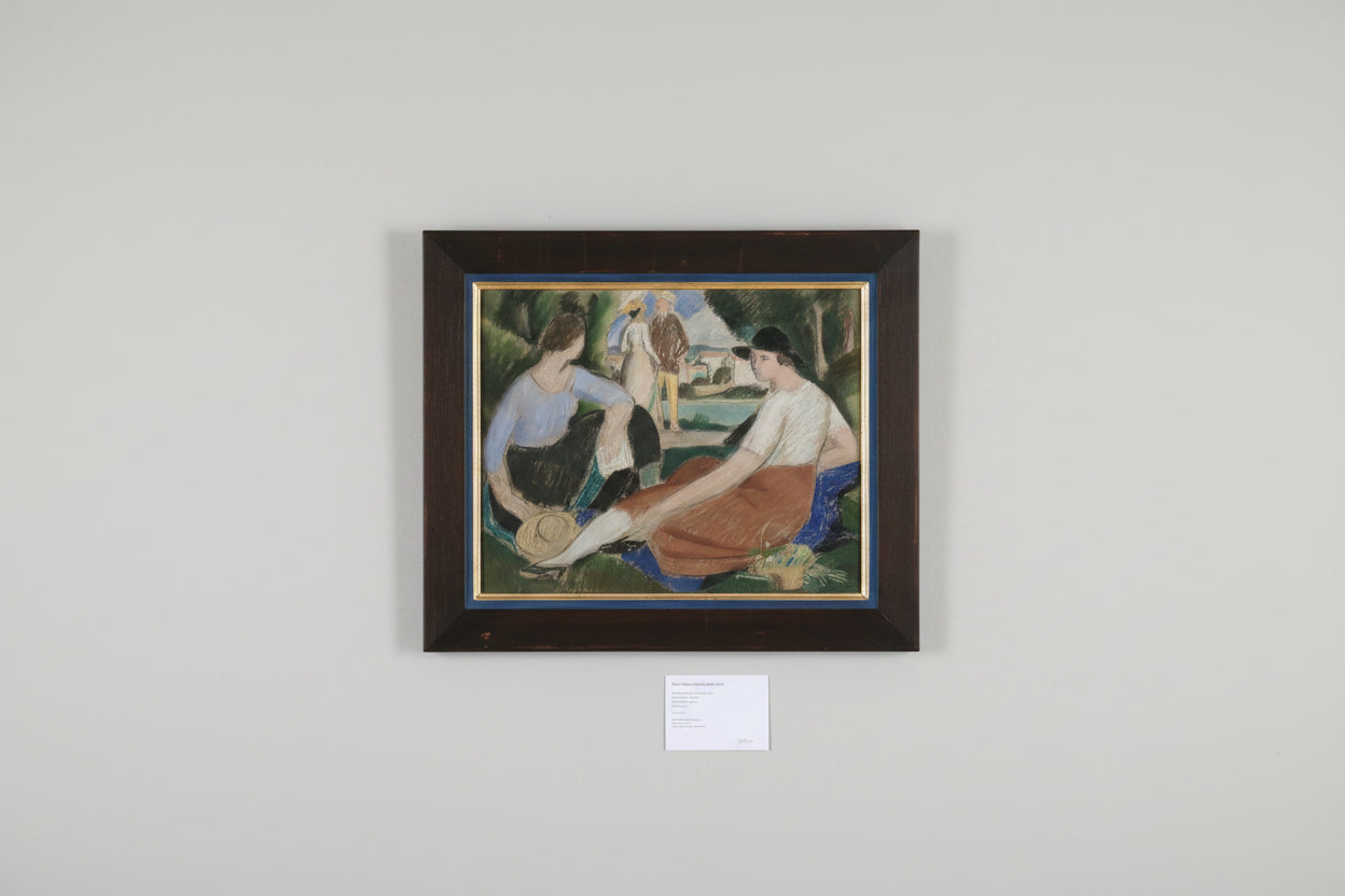 Paul Théophile Robert – Personnages au bord de l'eau