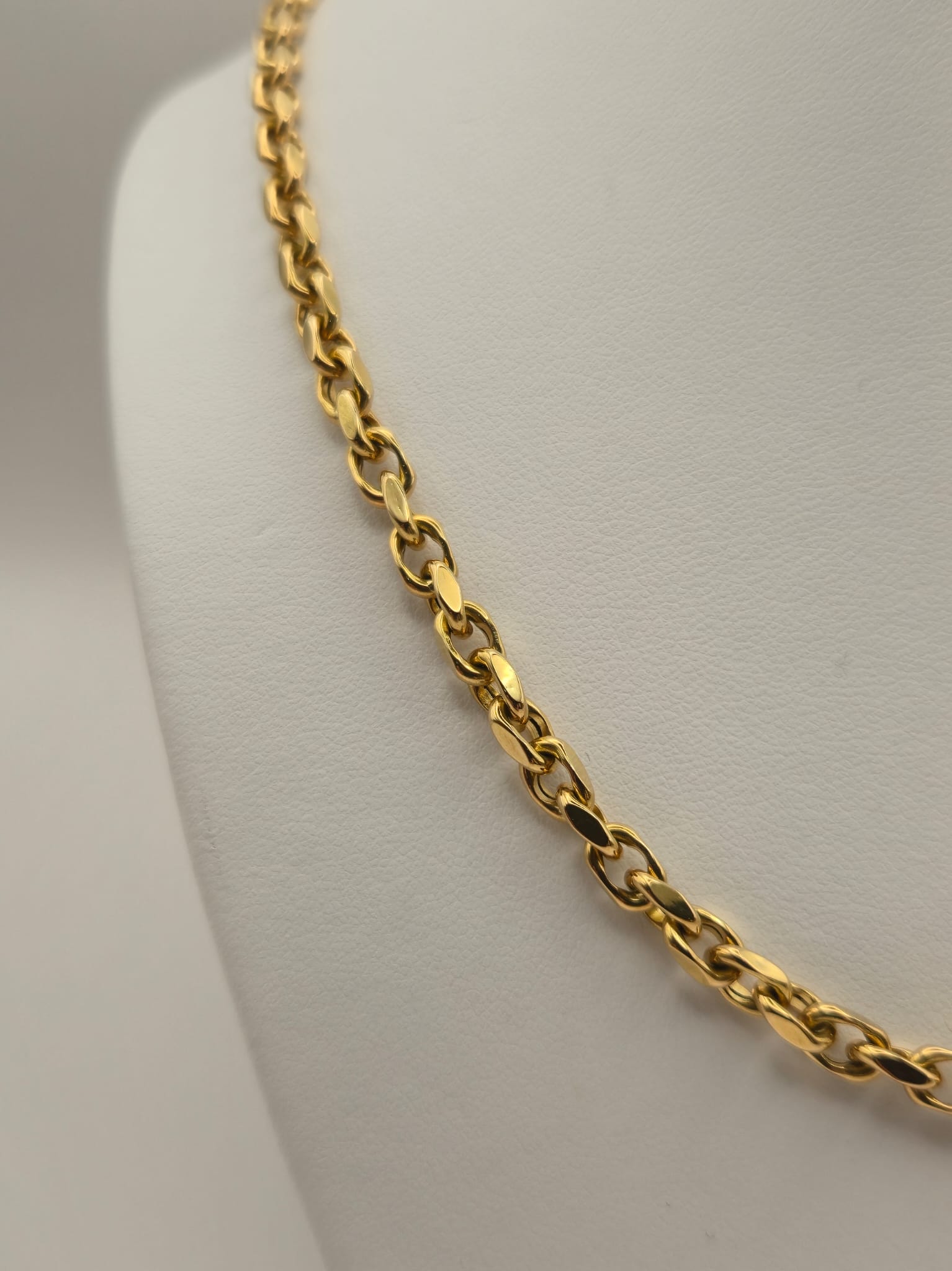 Goldkette Anker – 750 Gelbgold 50 cm