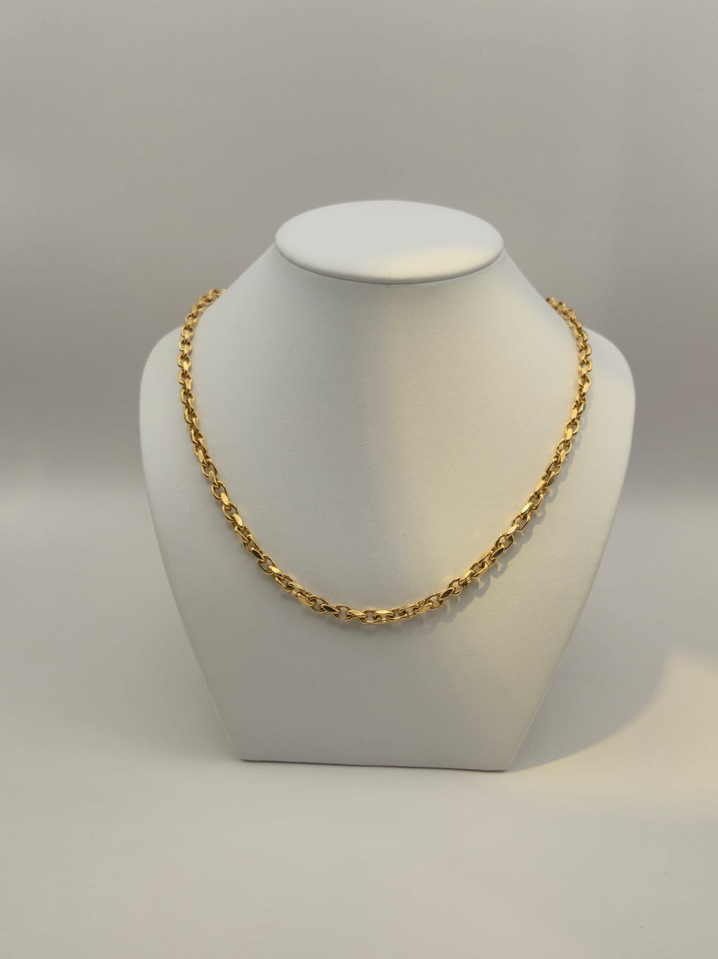 Goldkette Anker – 750 Gelbgold 50 cm