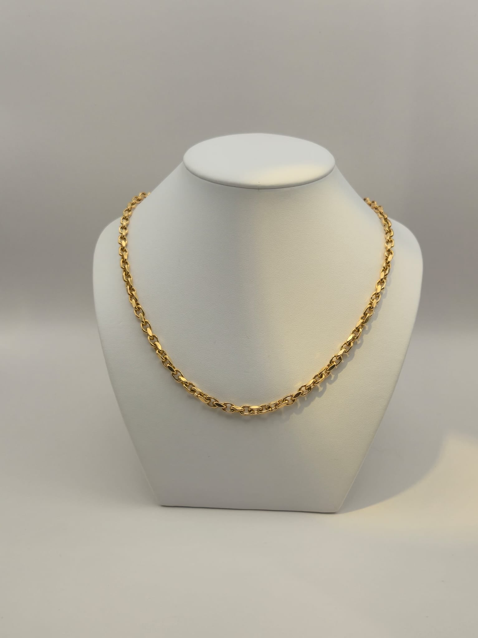 Goldkette Anker – 750 Gelbgold 50 cm