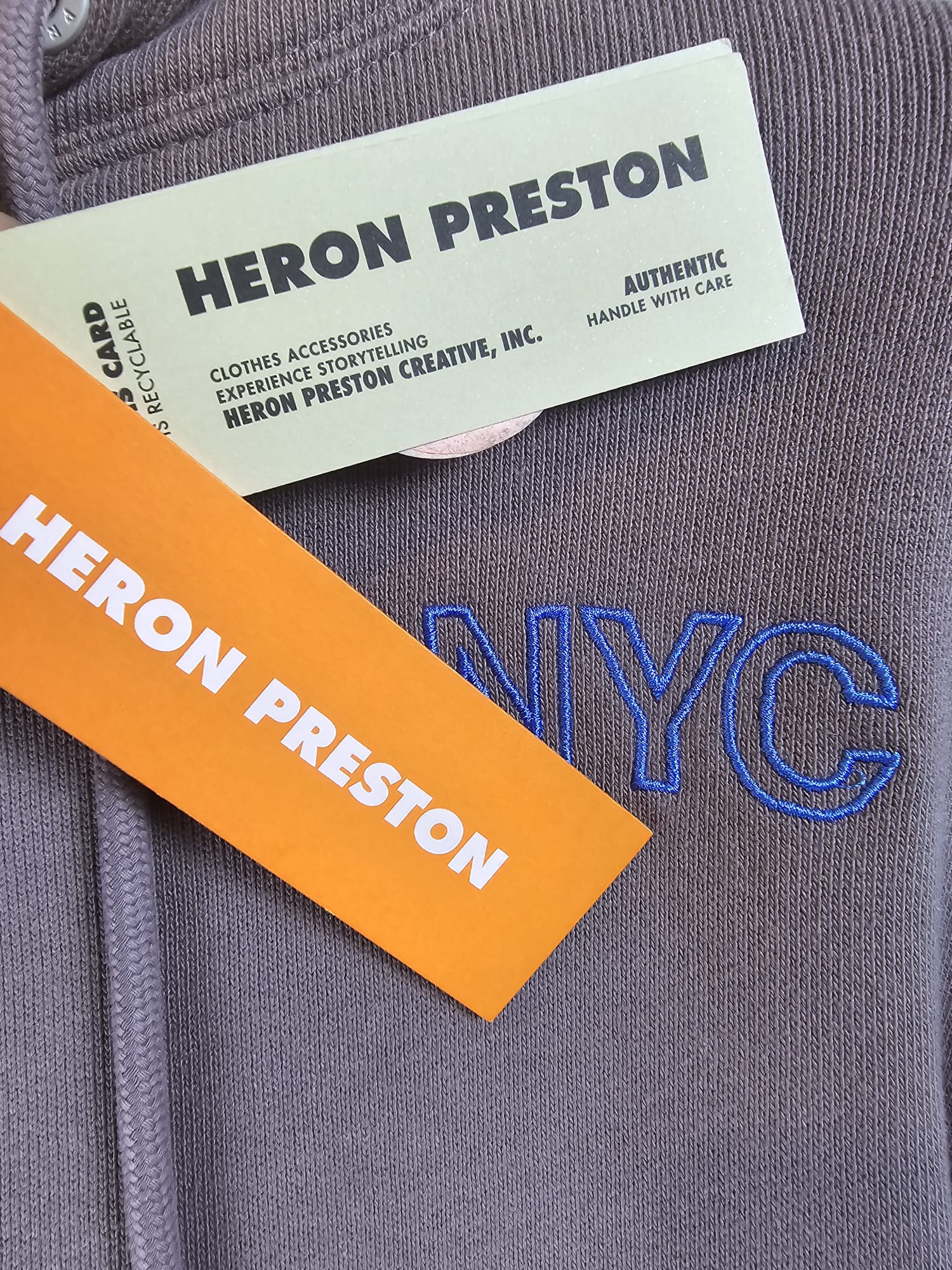Heron Preston Hoodie HERON NYC
