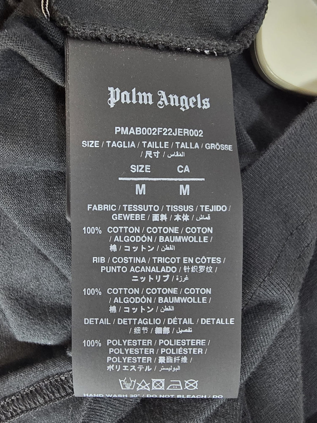 Palm Angels Longsleeve On Fire Logo