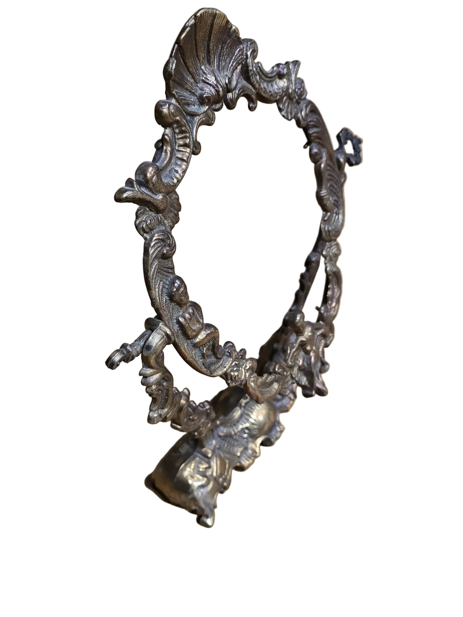Bronzerahmen Barock Rokoko Spiegelrahmen Figurendekor