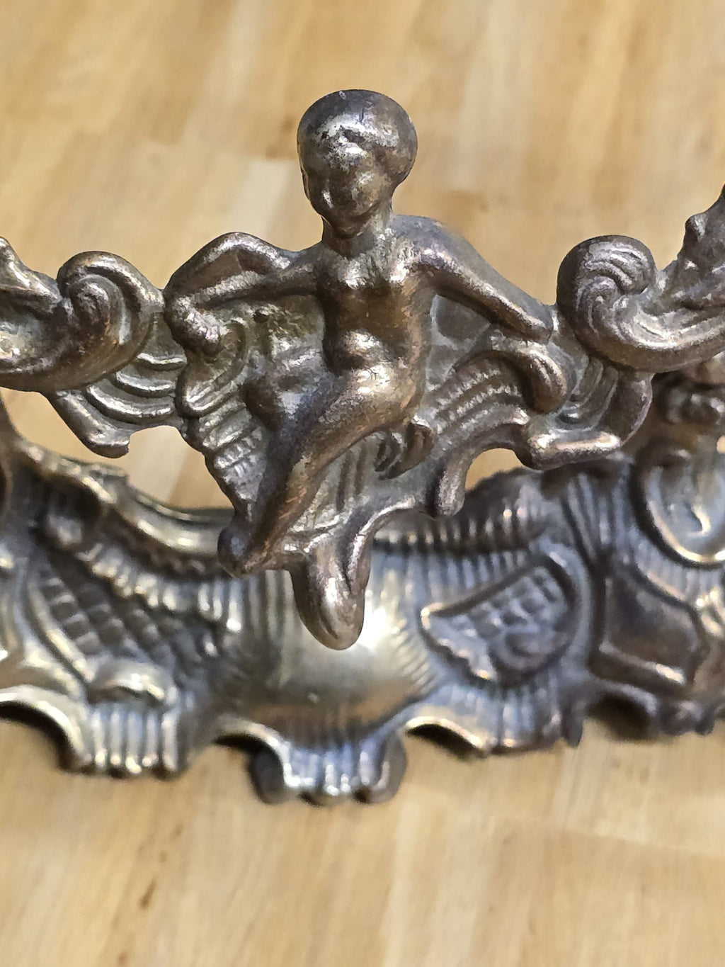 Bronzerahmen Barock Rokoko Spiegelrahmen Figurendekor
