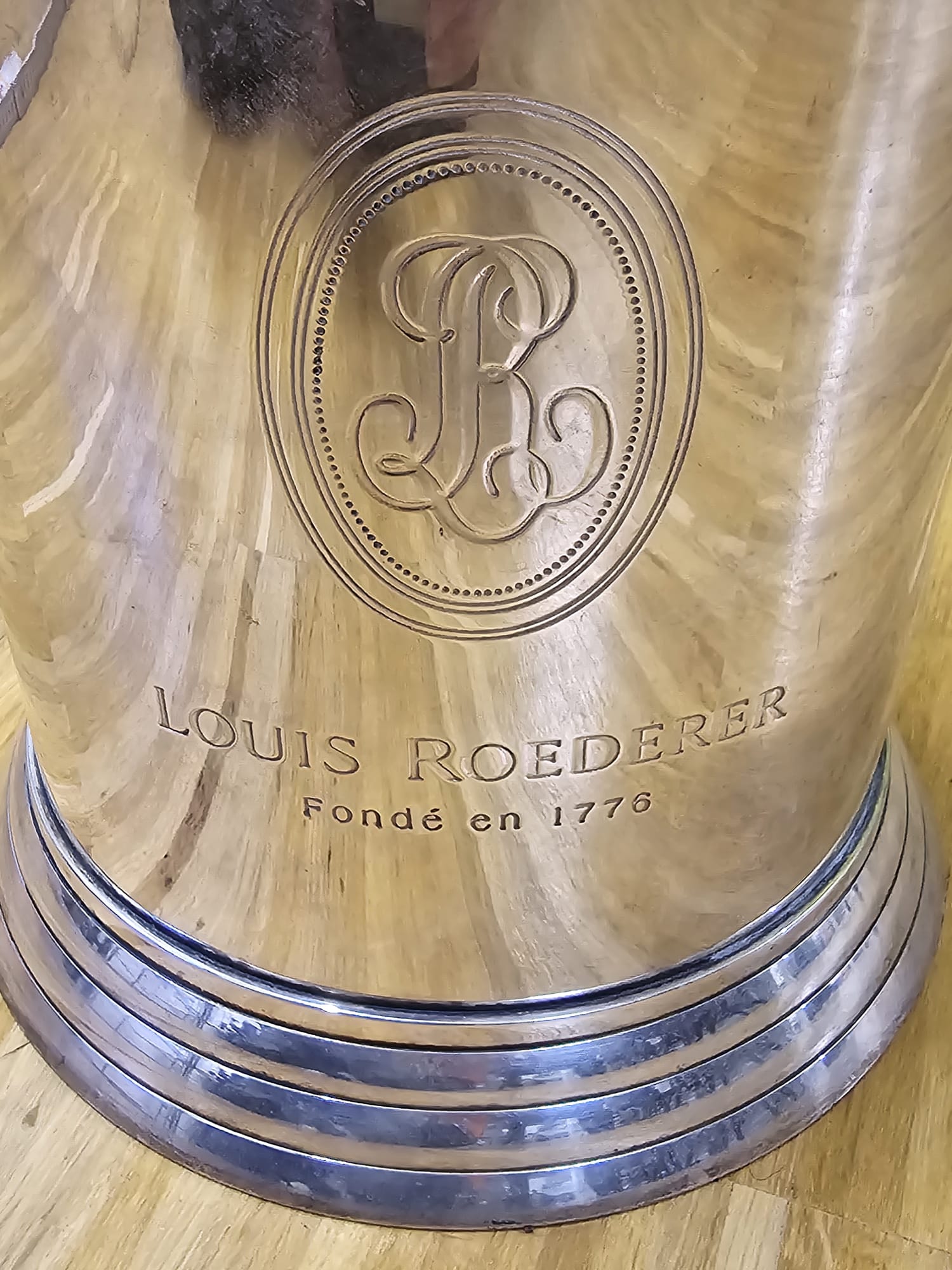 Louis Roederer Champagner Kühler – Vernickelt