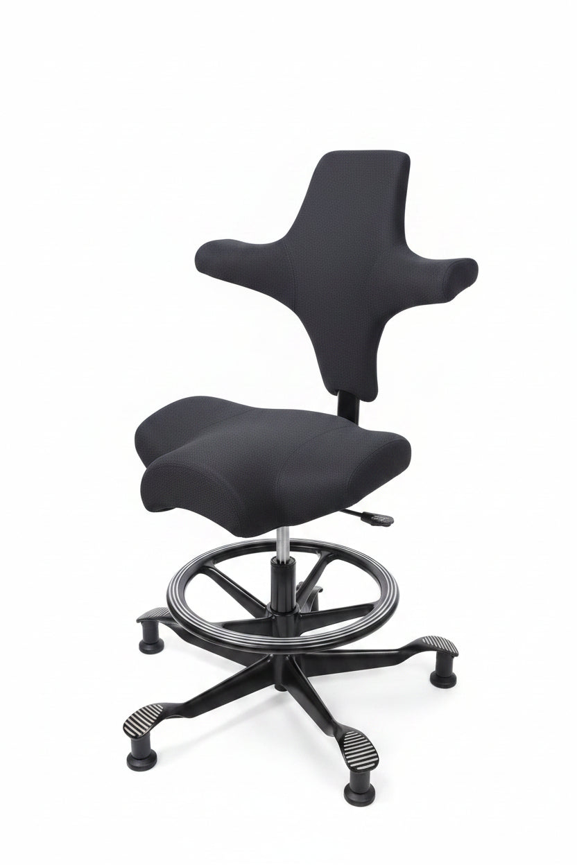 HÅG Capisco Ergonomischer Bürostuhl Schwarz