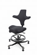 HÅG Capisco Ergonomischer Bürostuhl Schwarz