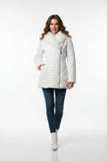 GUESS Luxe Winter Jacke Weiss