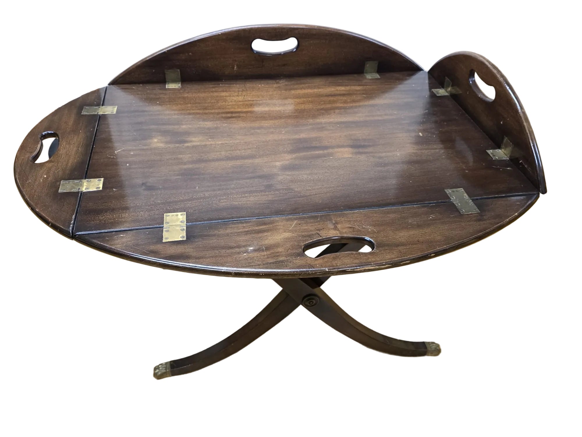 Butler's Tray Table — Mahagoni & Messing | Georgian Classic