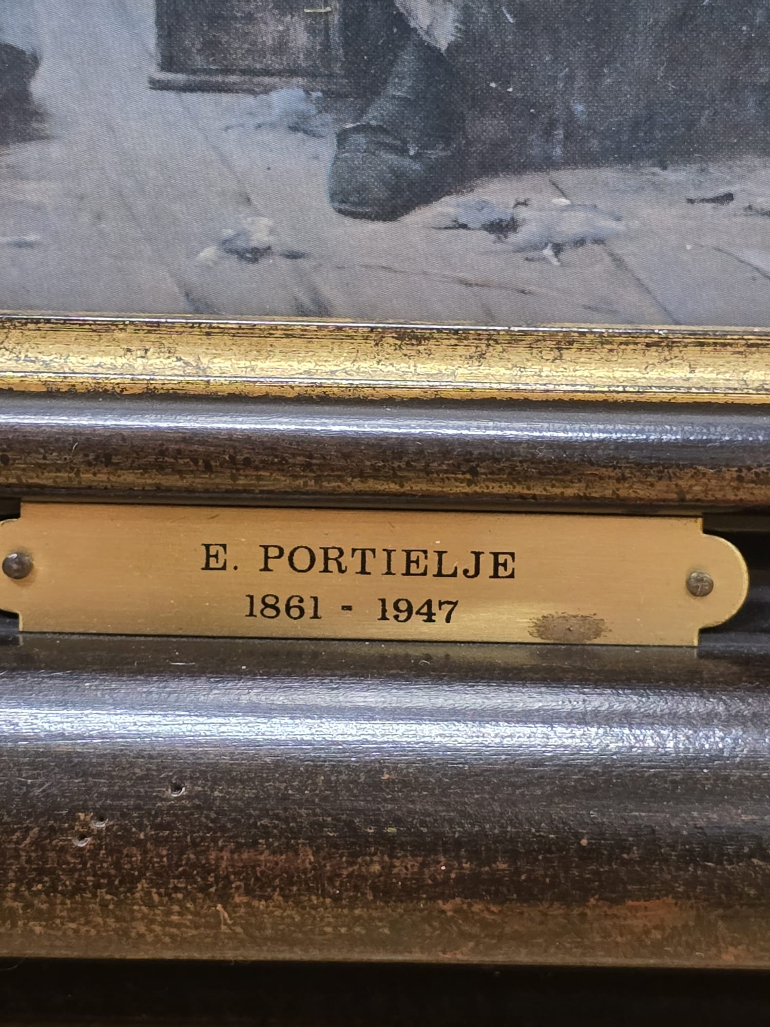 Scène Galante — Edward Portielje 1861–1947
