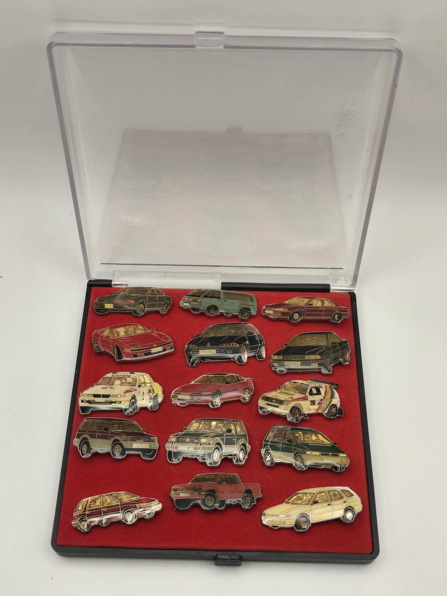 Vintage Auto Pin Set
