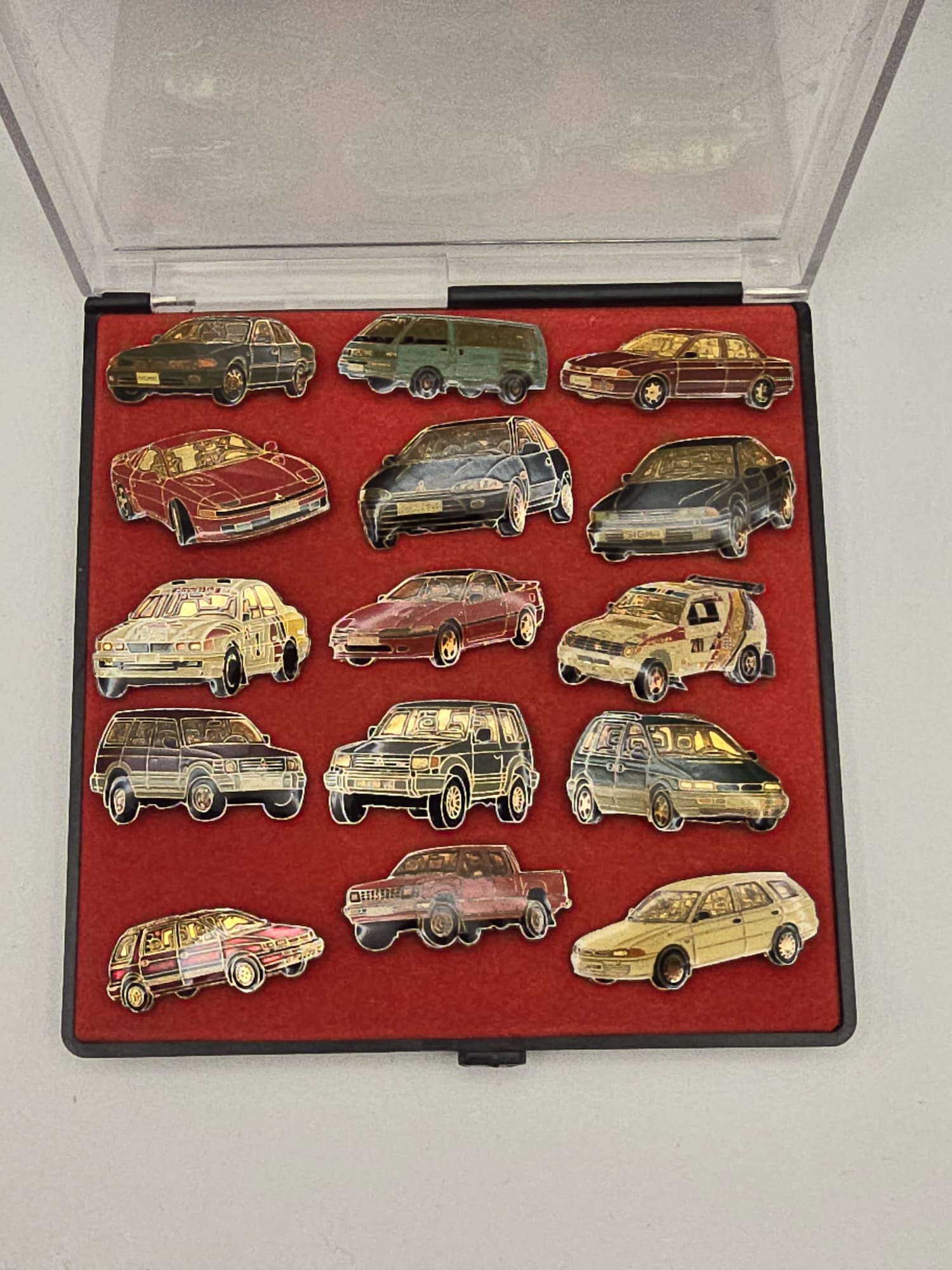 Vintage Auto Pin Set