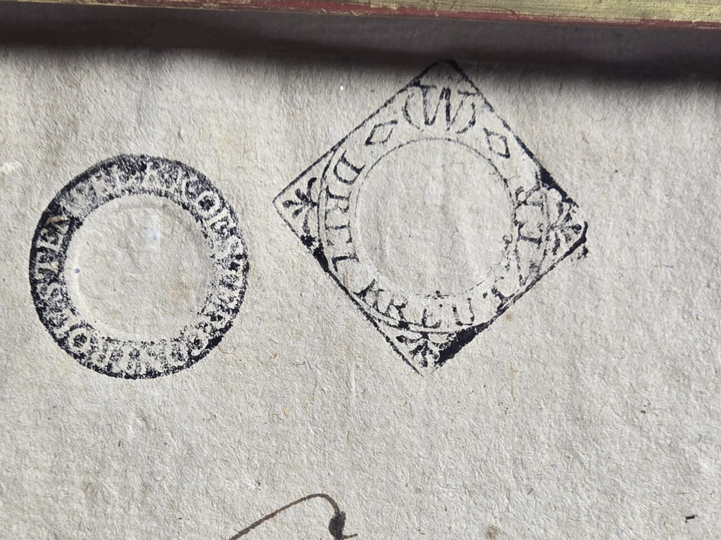 Kirchenquittung Rotsiegel Handschrift 1810