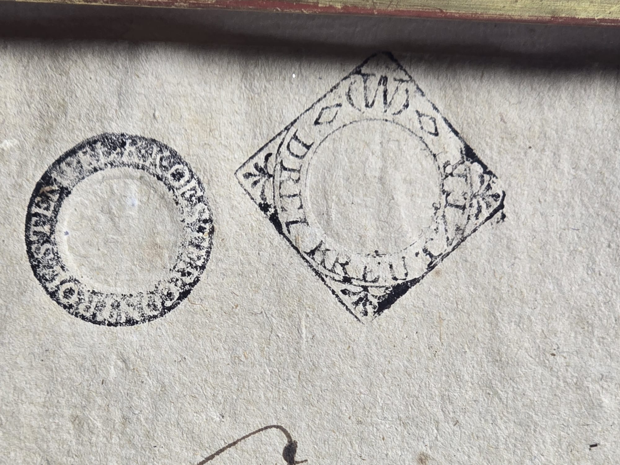Kirchenquittung Rotsiegel Handschrift 1810
