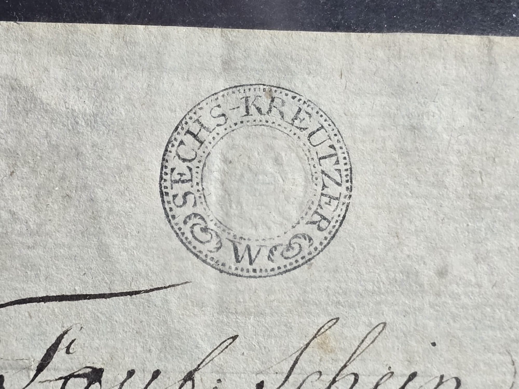Taufschein Magdalena Windberger Pischelsdorf 1823
