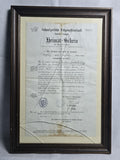 Heimatschein Kanton Aargau Lenzburg Halder 1884