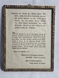 Kaiserliche Erklärung Graubünden Freiherr von Cronthal Razins 1798