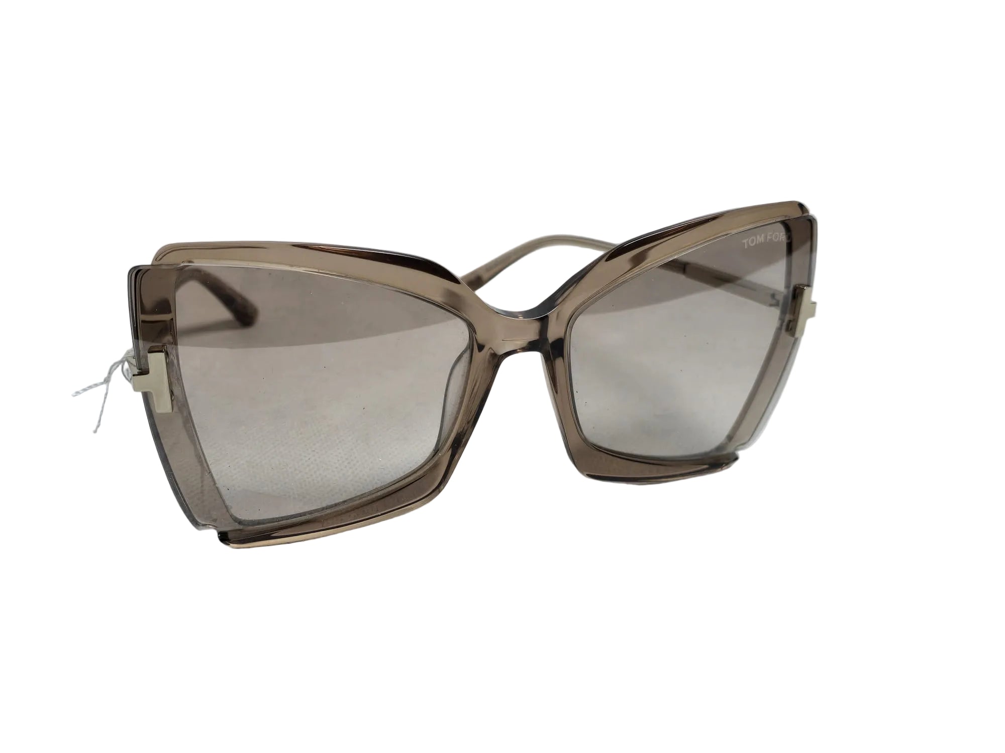 Tom Ford Sonnenbrille Oversized Butterfly Taupe-Gold