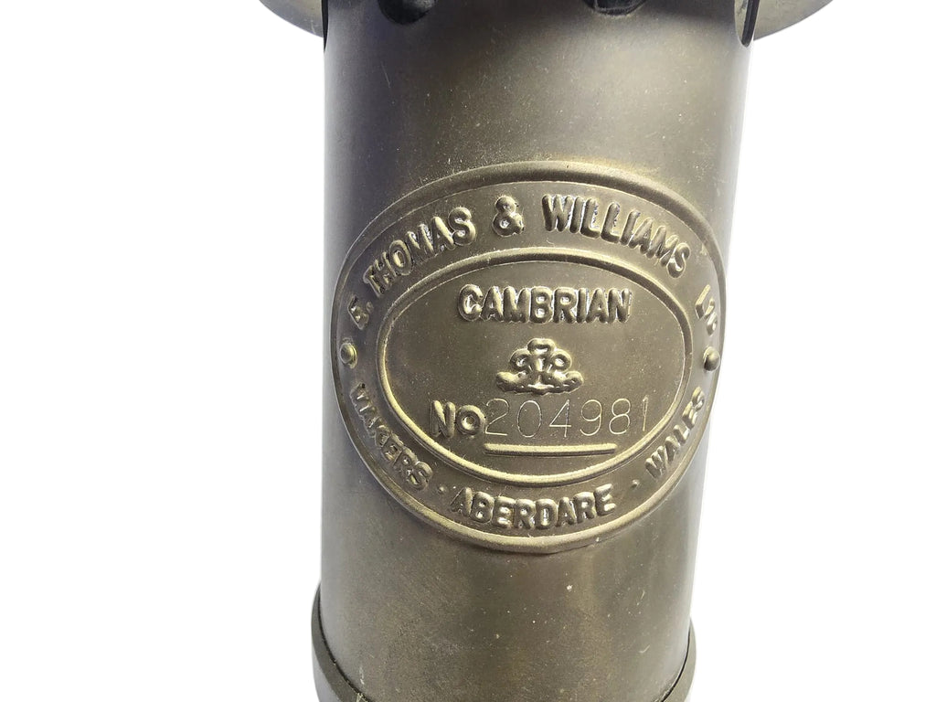 Thomas & Williams Cambrian Grubenlampe — BP Switzerland Jubiläum Nr. 204981