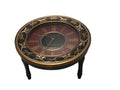 Mas de la Tour Uhrentisch — French Design Since 1876 — Schwarz-Gold-Bordeaux