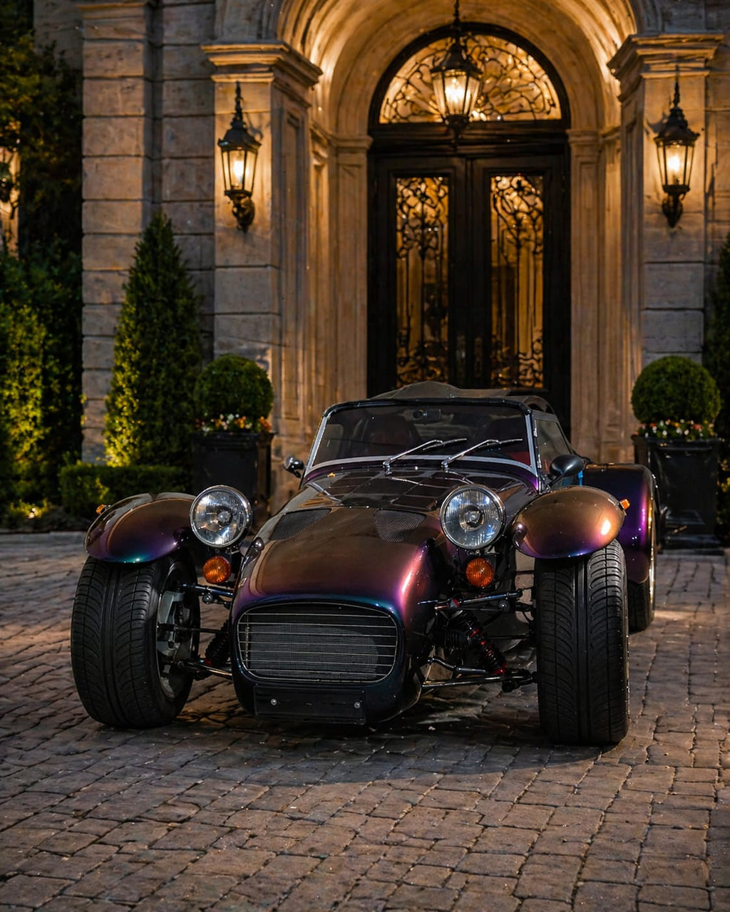 Donkervoort S8A — 1986 — 1993cc — Chameleon Violett-Grün
