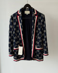Gucci GG Monogram Strickjacke Jacke