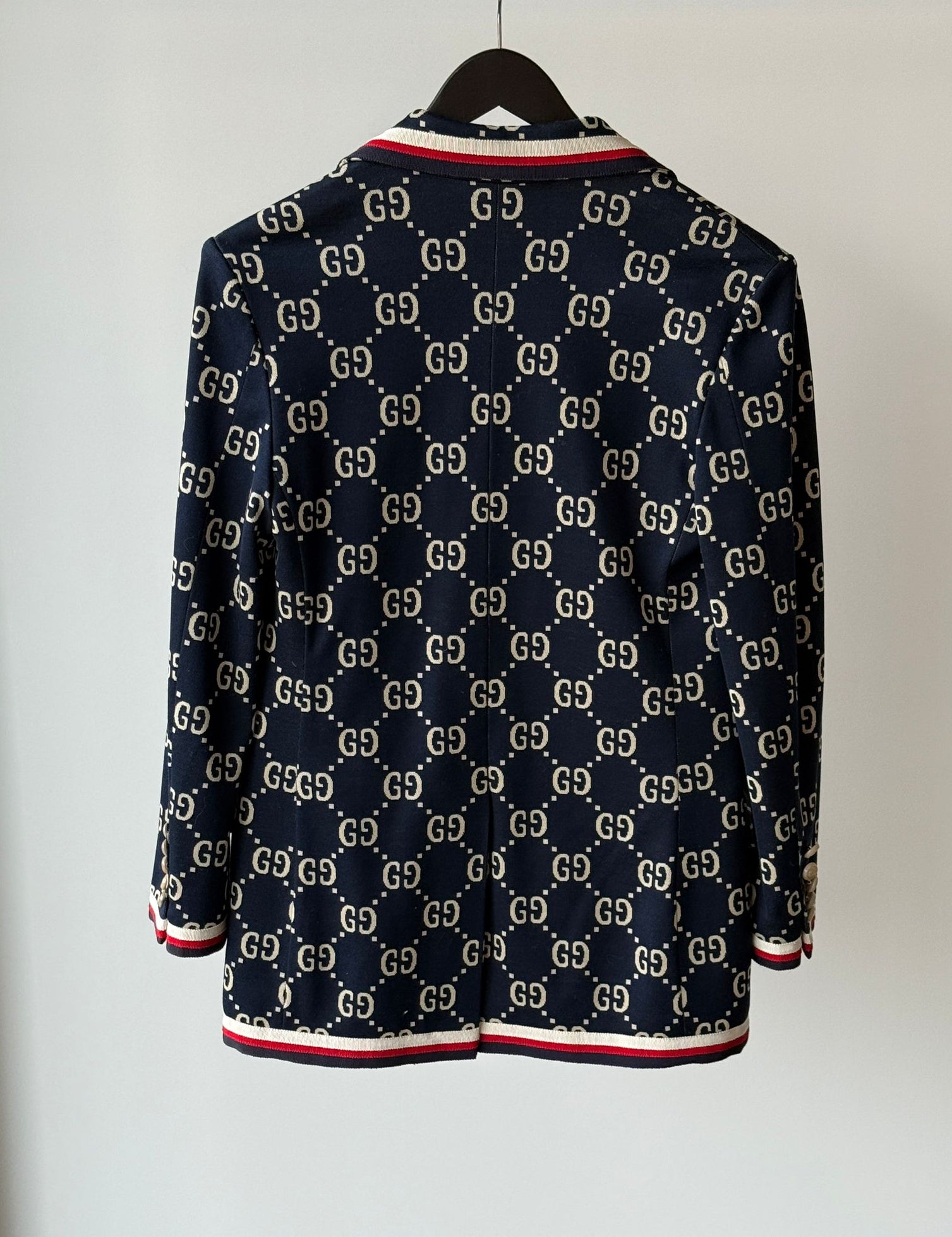 Gucci GG Monogram Strickjacke Jacke
