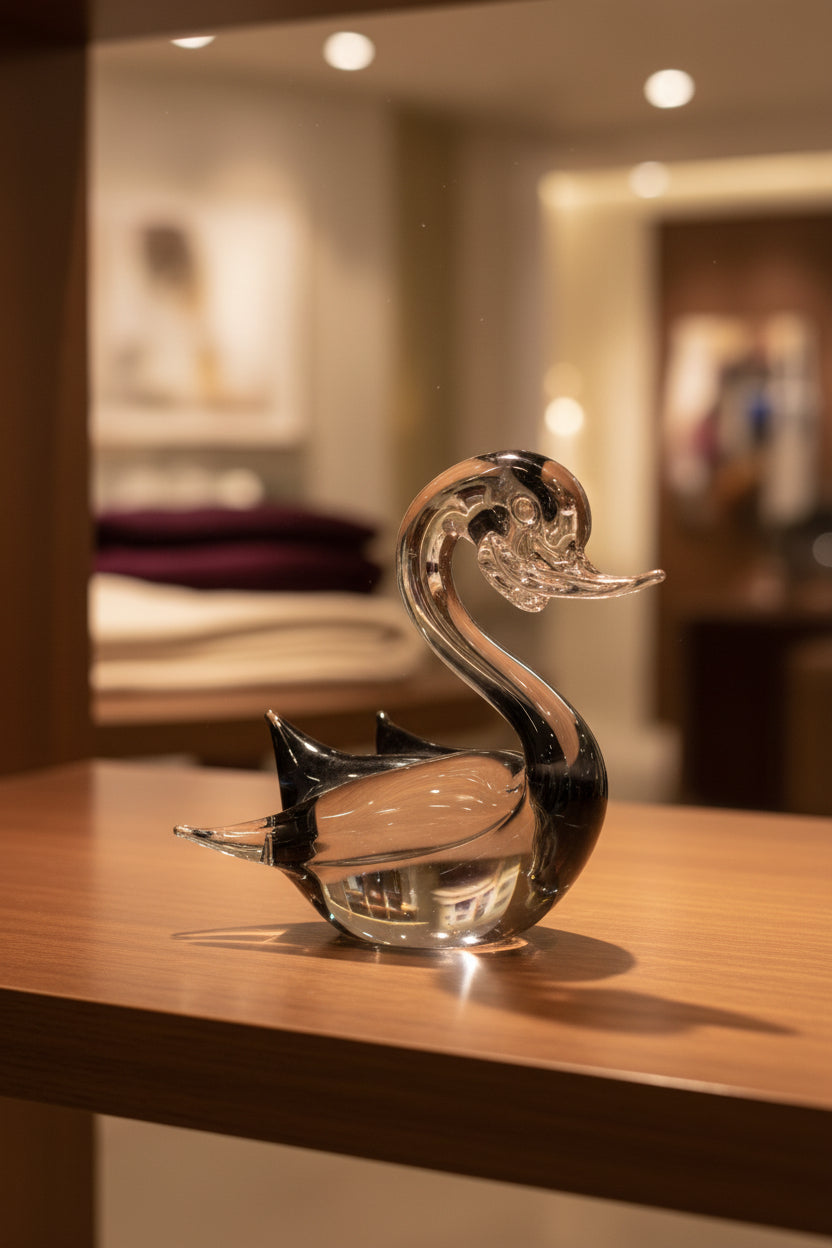 Murano Stil Glas Ente