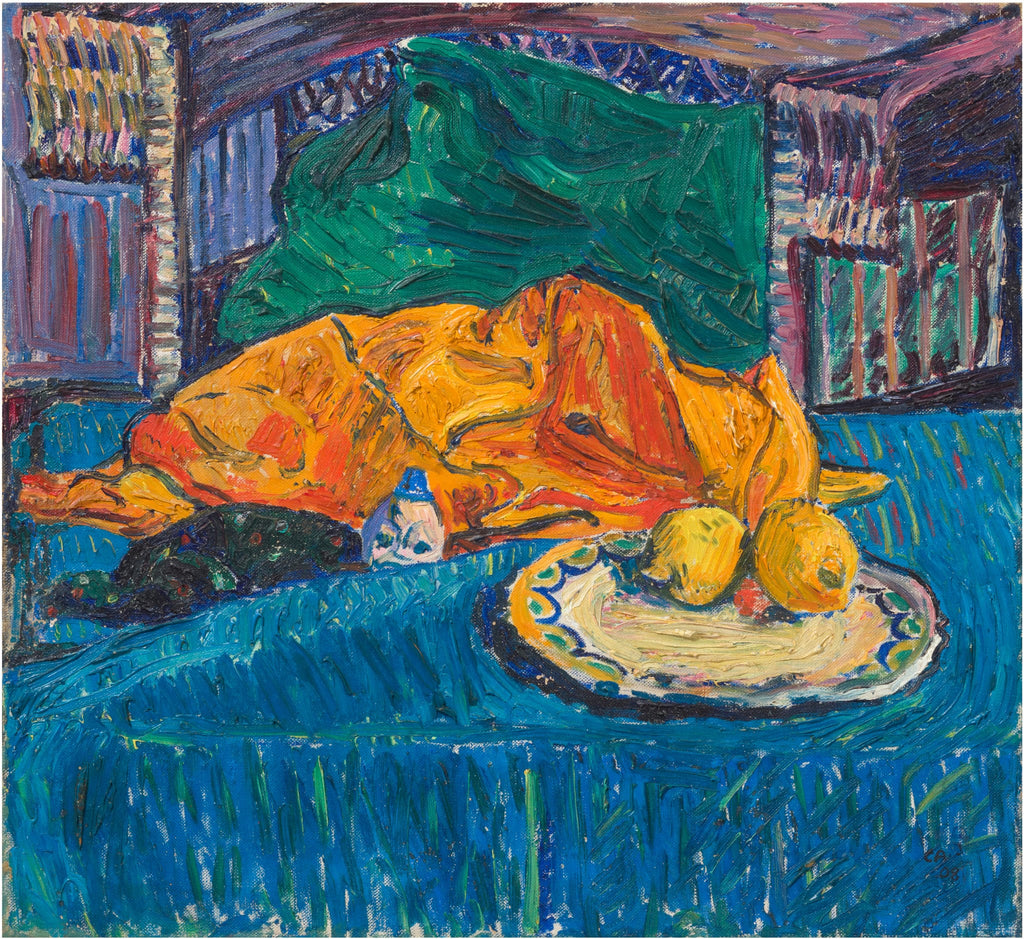 Cuno Amiet Stillleben mit Zitronen