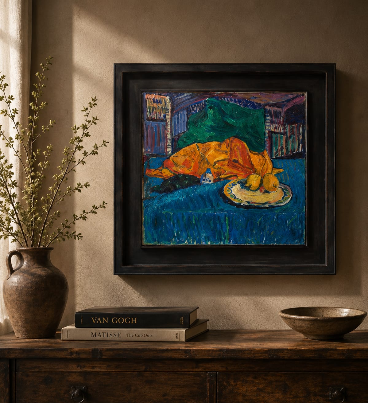 Cuno Amiet Stillleben mit Zitronen