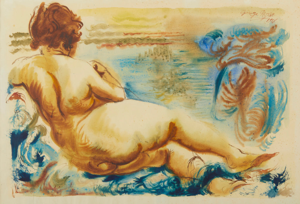 Georges Grosz FEMALE NUDE, CAPE COD