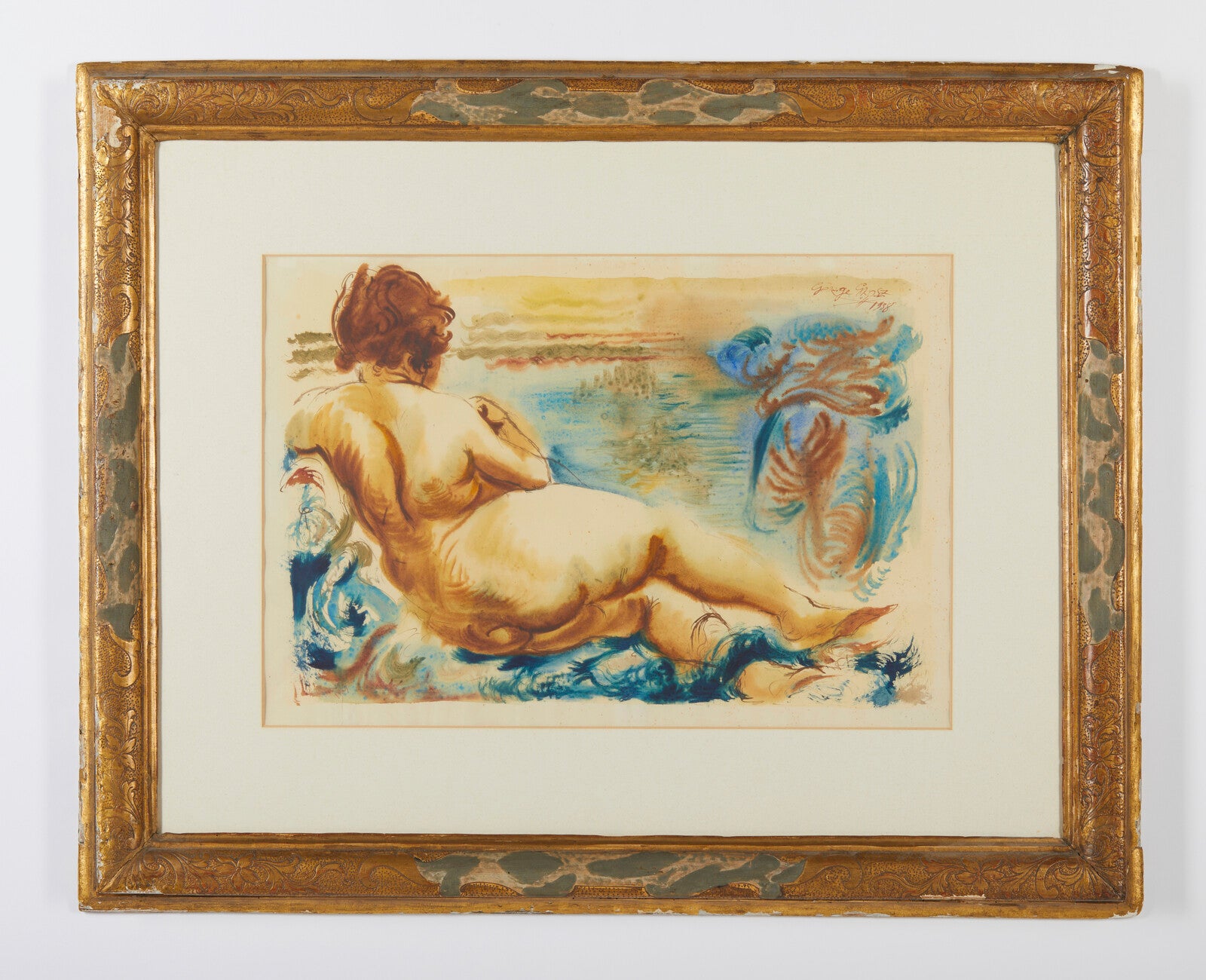 Georges Grosz FEMALE NUDE, CAPE COD