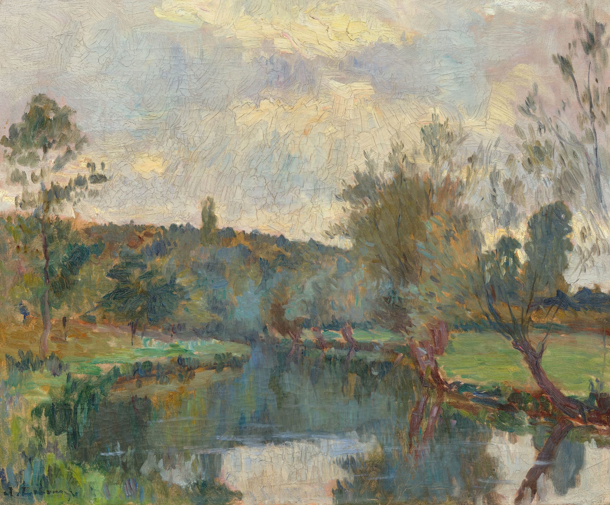 Albert Lebourg Bords de l'Iton (Eure)