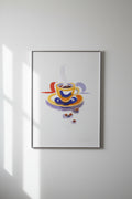 Daniela Hauser – Farblithografie Kaffeetasse – Limitierte Auflage 100/100 – Handsigniert und Nummeriert – Letztes Exemplar