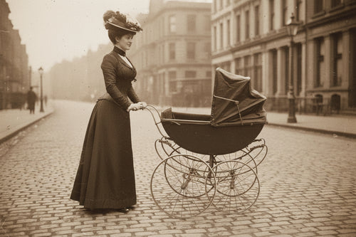 Antiker Kinderwagen Perambulator – Viktorianische Epoche – um 1880 bis 1920 – Sammlerstuck
