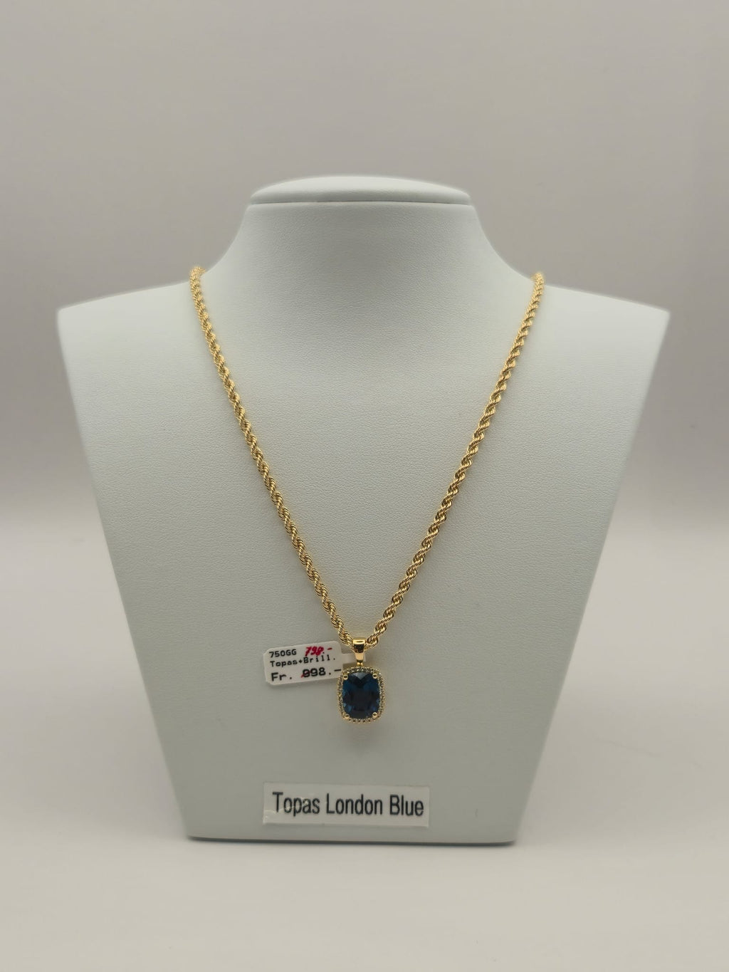 Goldkette Anker – 750 Gelbgold 60 cm