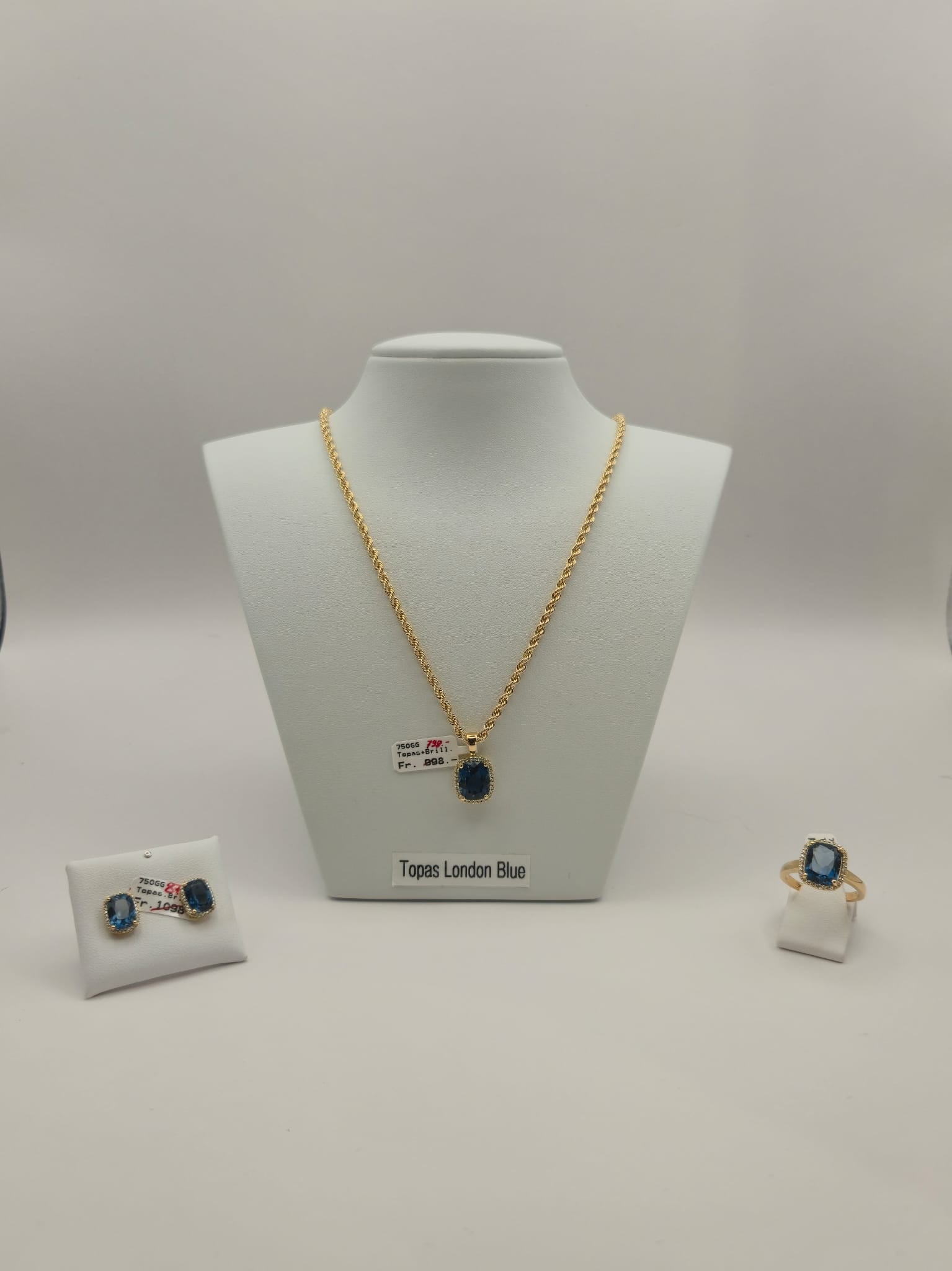 Goldkette Anker – 750 Gelbgold 60 cm