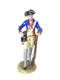 Porcelain Figurine Infantryman – Anno 1750 – Volkstedt / Scheibe-Alsbach – Prussian Soldier – Hand-painted