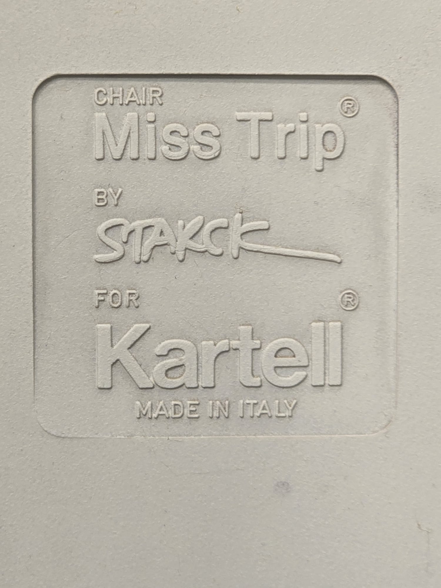Kartell Miss Trip – Philippe Starck