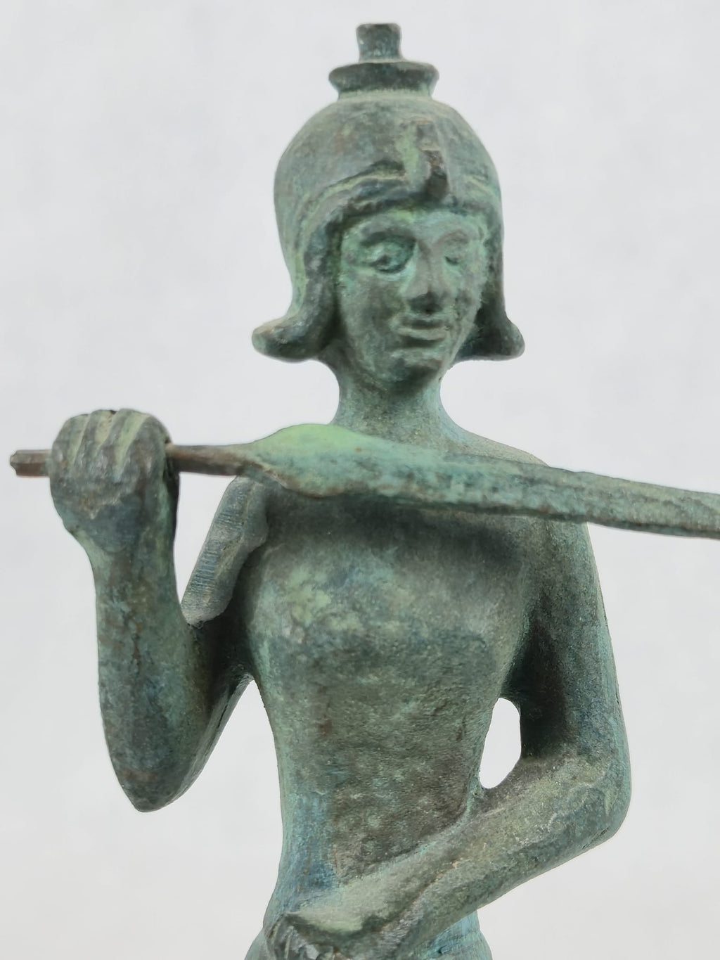 Etruscan Bronze Figure – Warrior with Spear – Museo Archeologico Firenze