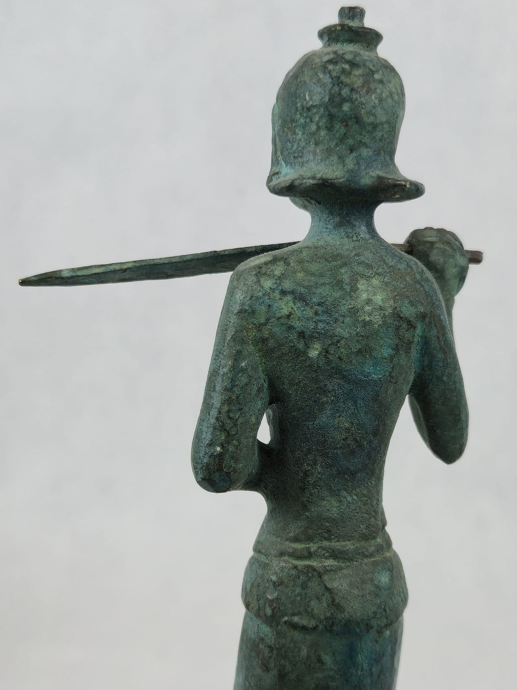 Etruscan Bronze Figure – Warrior with Spear – Museo Archeologico Firenze